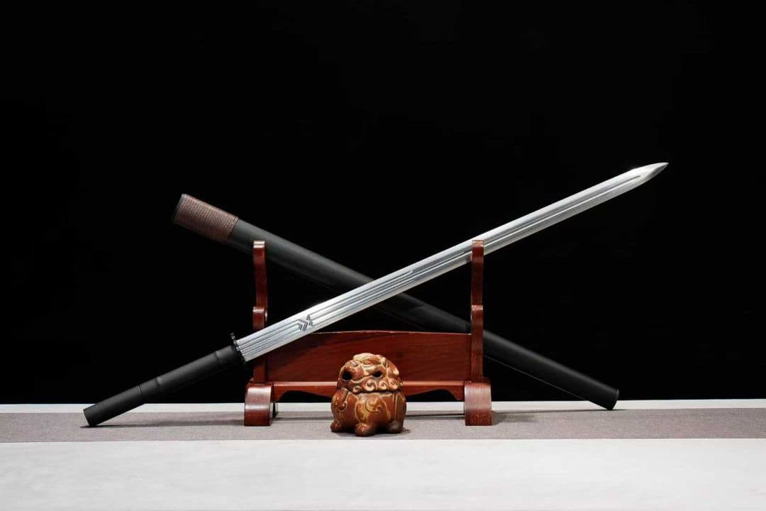 【天章唐剣】古兵器 武具 刀装具 日本刀　模造刀 居合刀 武士道 鑑賞用 美術刀