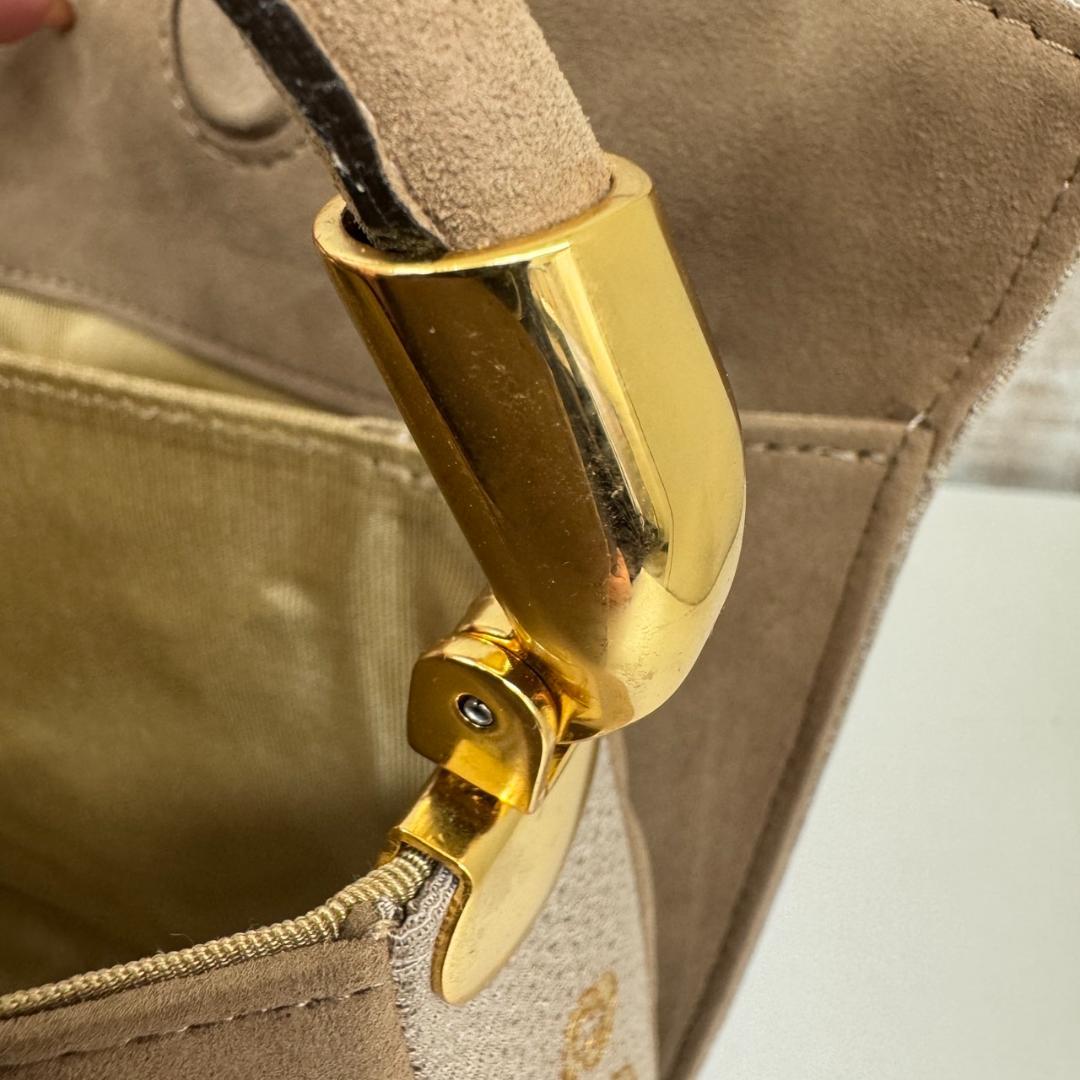 小*家様 OKAJIMA 岡重 オカジマ ハンドバッグ 和装 ベージュ シルク