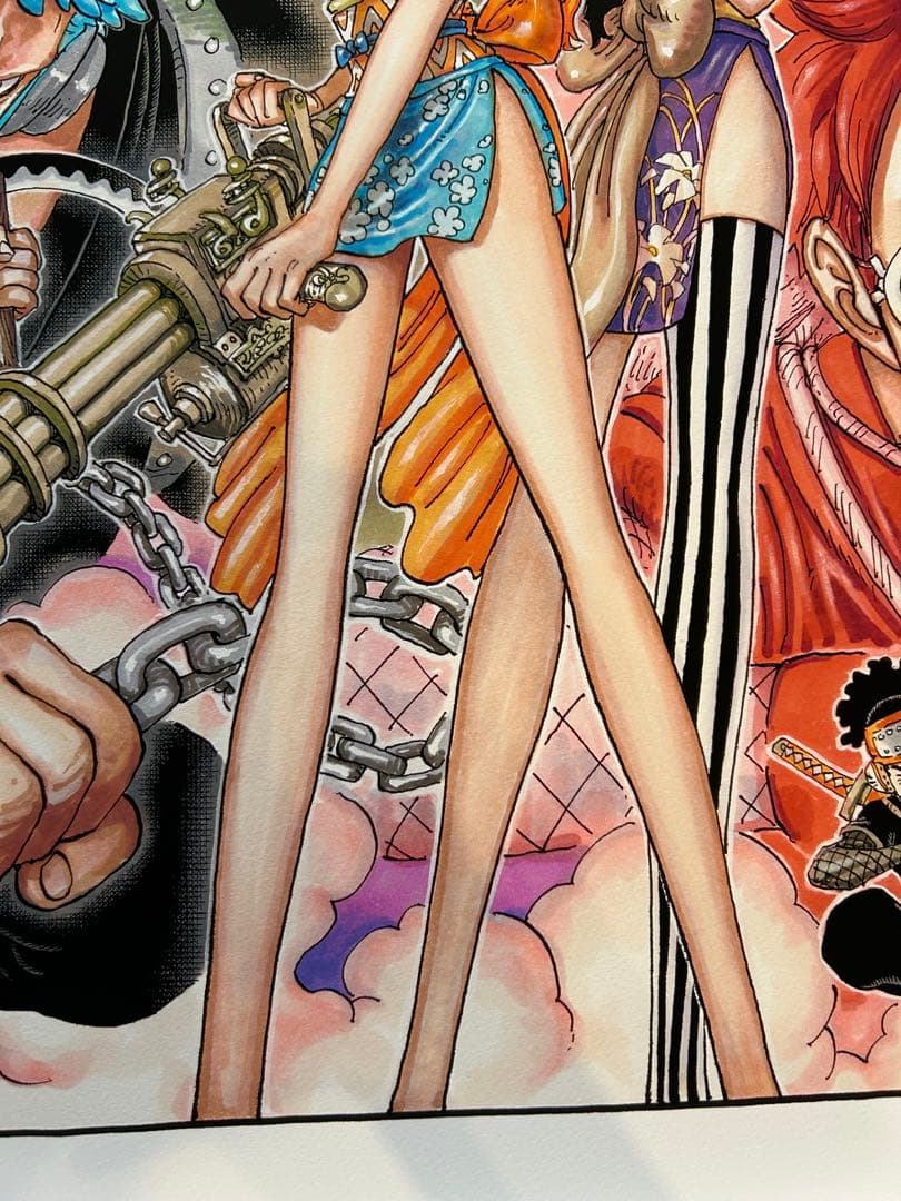 ONE PIECE アート作品　NFT 尾田栄一郎先生サイン入り