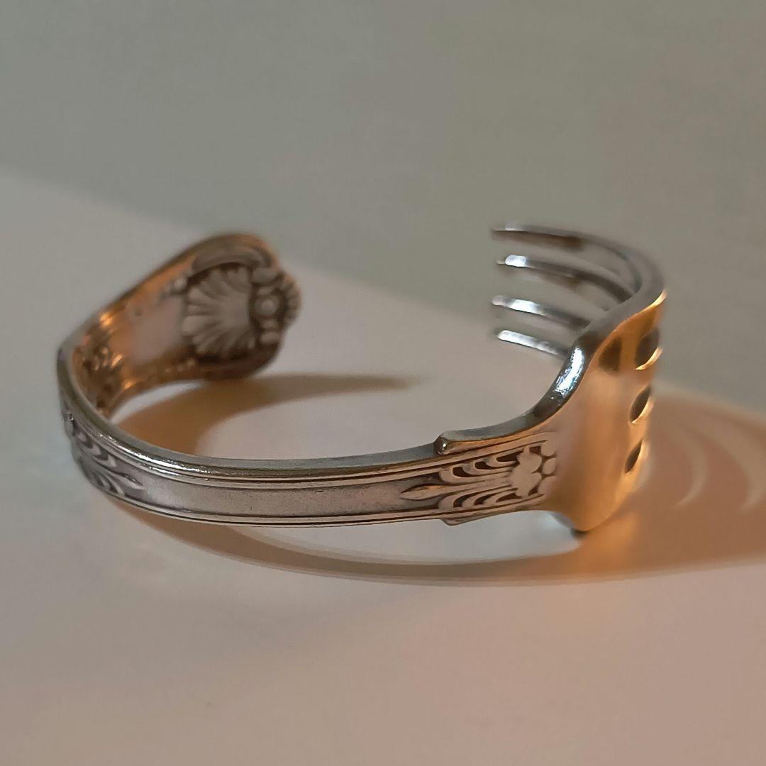 【Tiffany】オールド ティファニー シルバー フォーク バングル