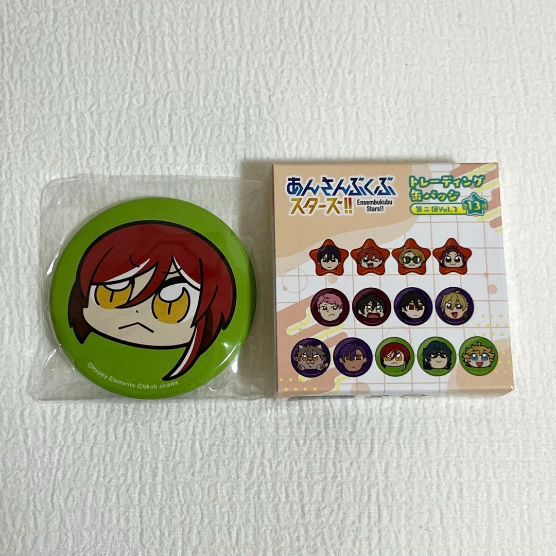 あんスタ 逆先夏目 ぶくスタ 缶バッジ - メルカリ