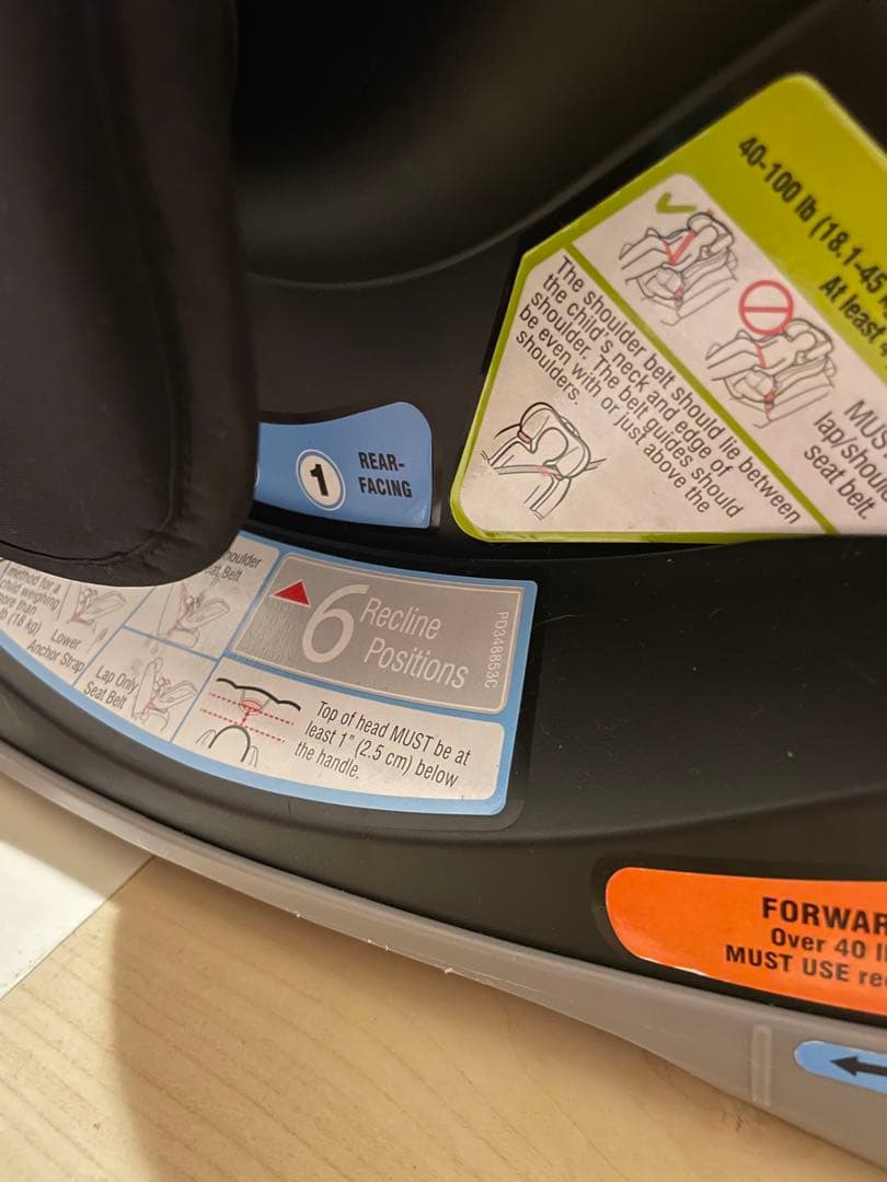 GRACO(グレコ) Extend2Fit ConvertibleCarSeat