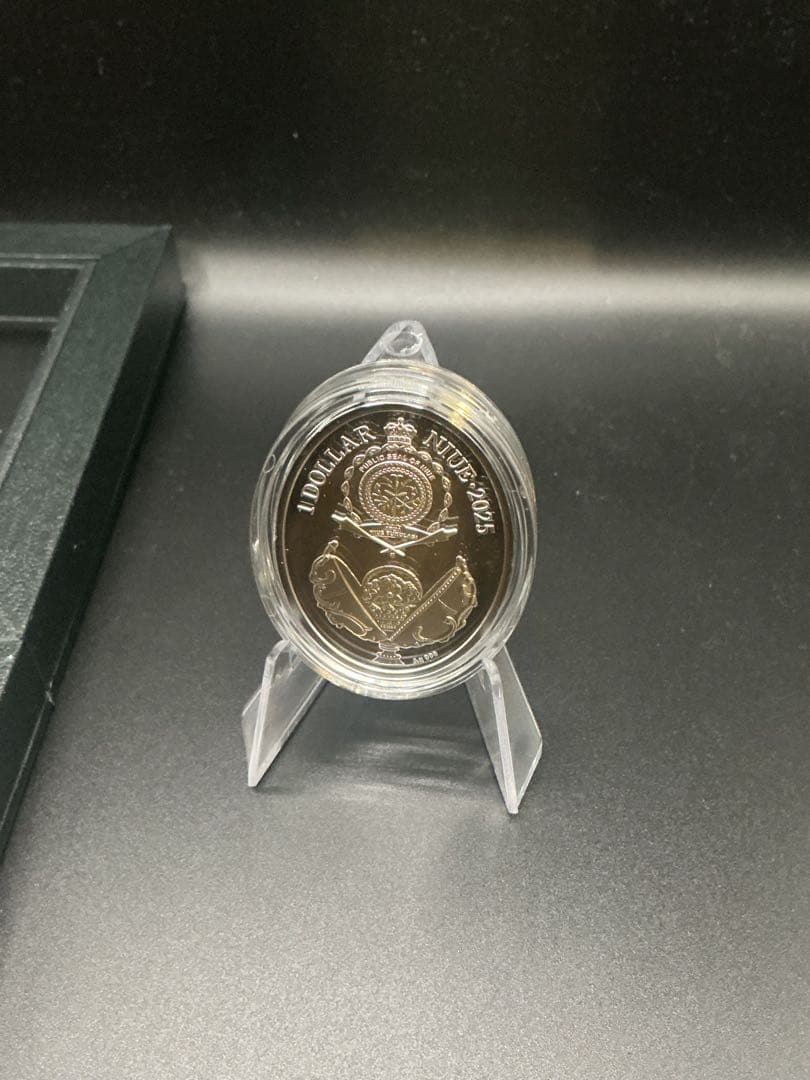 2025ニウエ ファベルジェの卵（月桂樹）プルーフ銀貨 999枚限定 - メルカリ