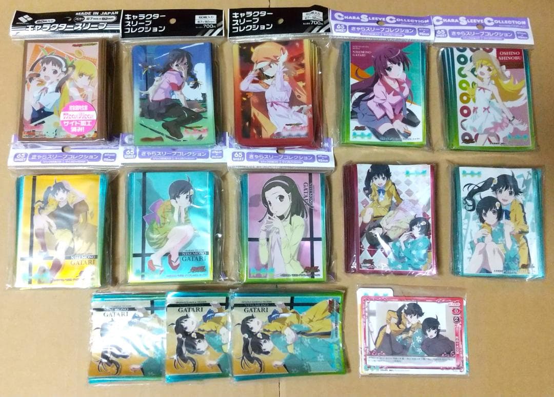 〈物語〉シリーズ　スリーブ　+おまけ　セット スリーブコレクションVol.60 〈物語〉シリーズ【THE KLOCKWORX STORE】