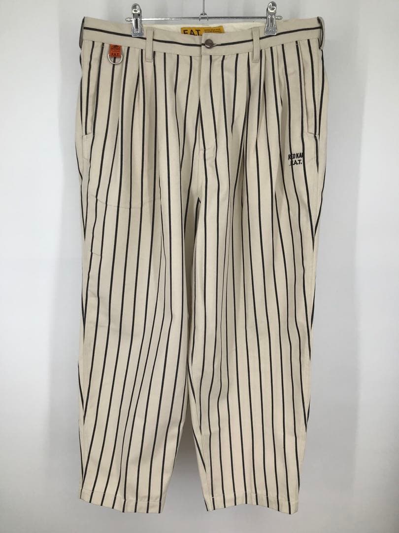 FAT×REDKAP ストライプパンツ｜エフエーティー×レッドキャップ パンツ