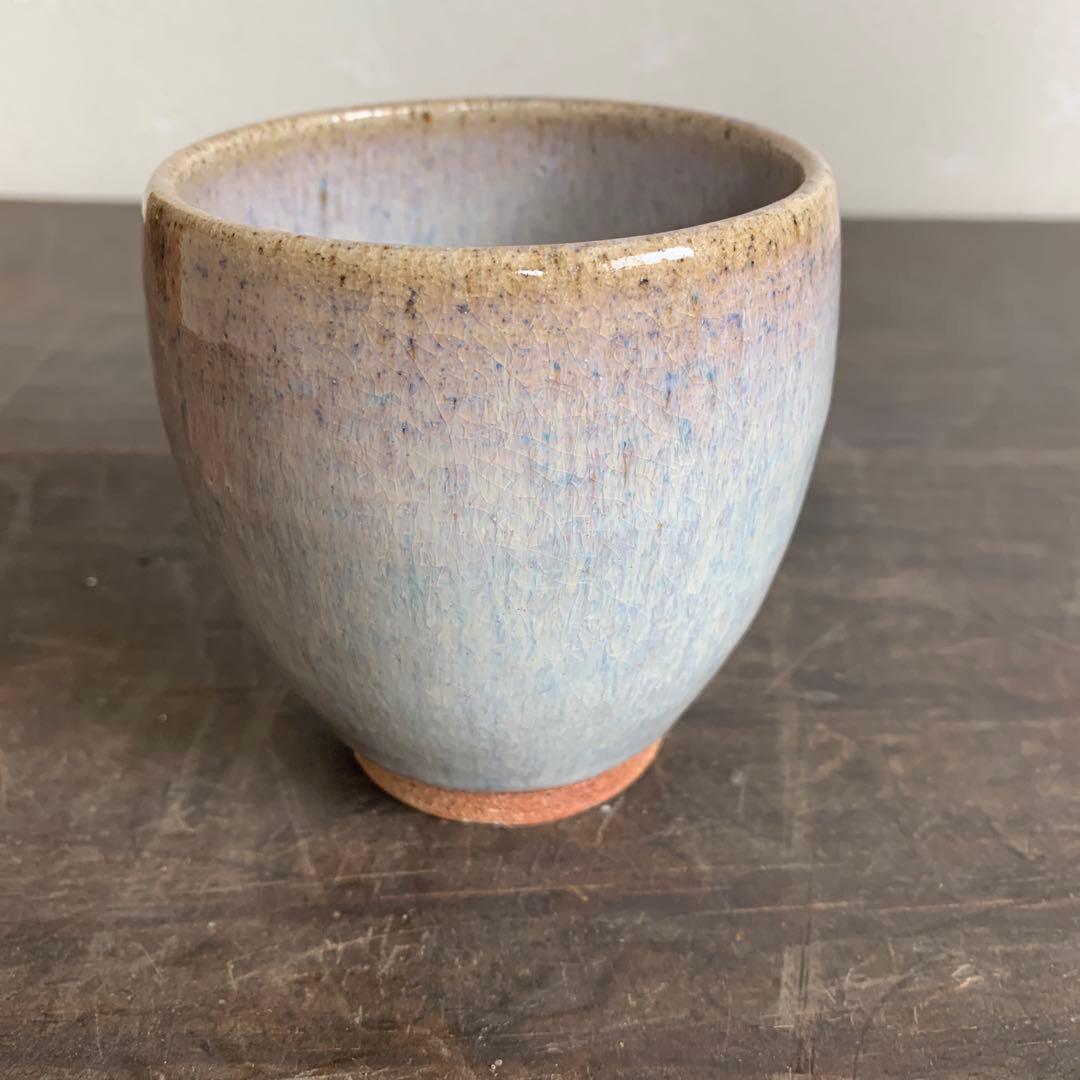 会津本郷 宗像窯・八代目 宗像利浩作 湯呑み 木箱付き - メルカリ