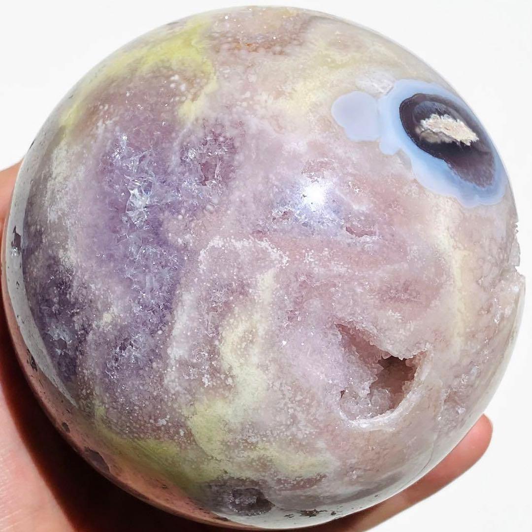 ★★★最終特価【ピンクアメジスト BIG スフィア 約1.4kg 10.5cm