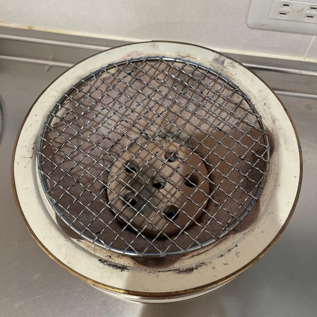 七輪本舗　白金アクセントの七輪　美品