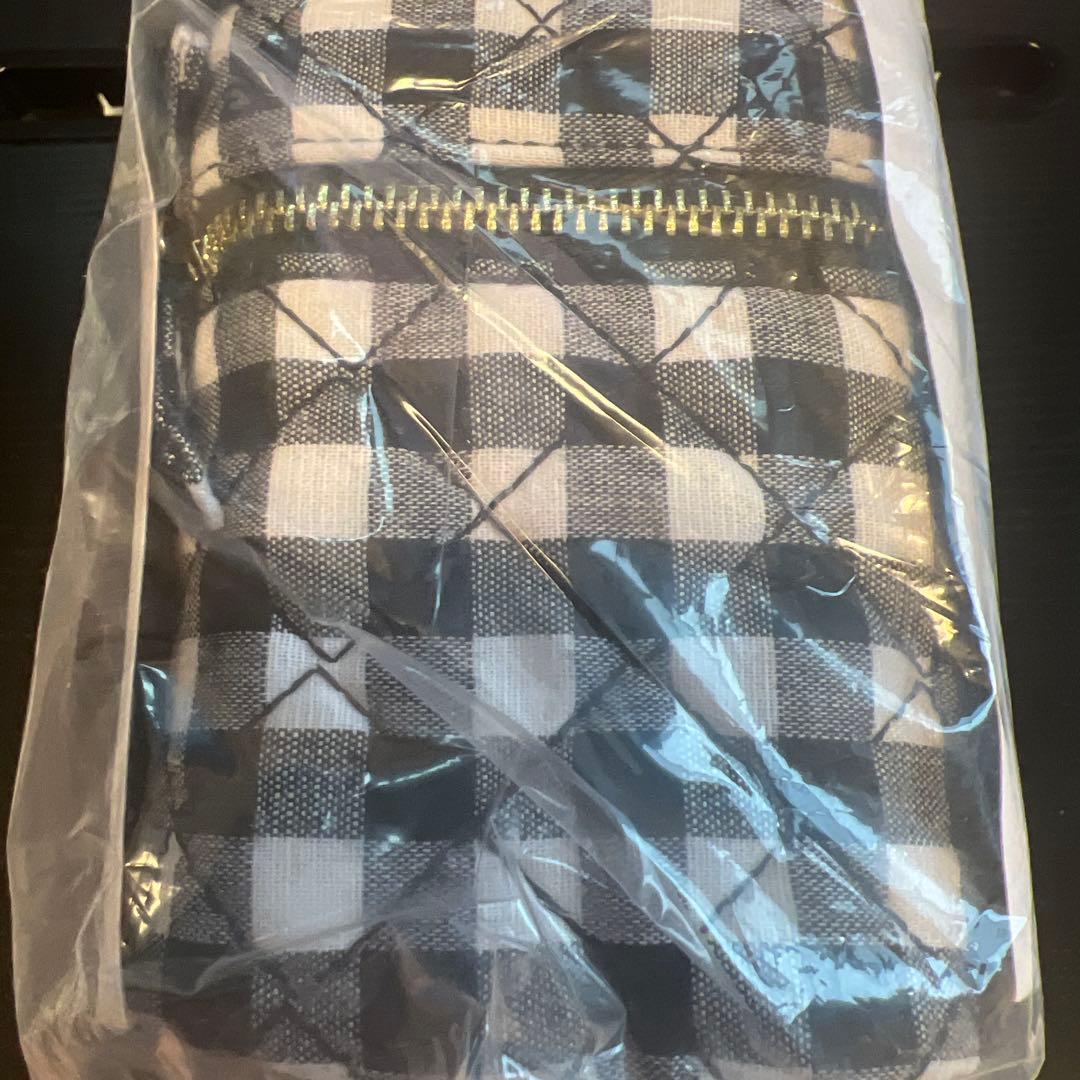 Darich キルティングスクエアミニバッグ ギンガムチェック　新品未開封