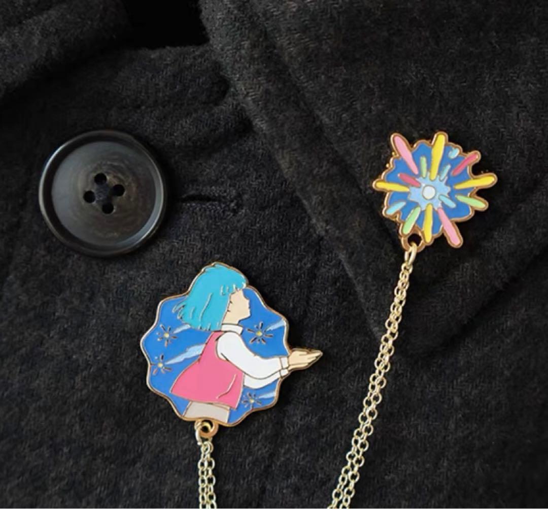 ハウルの動く城 ブローチ 少年ハウル 星の子 ジブリ - メルカリ