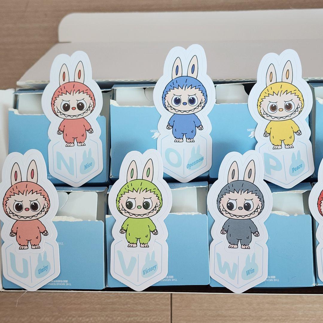 【 アソート 】LABUBU ラブブ PIN FOR LOVE イニシャル