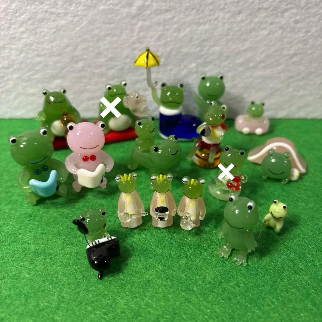 かえる様専用 ガラス細工 ミニチュア