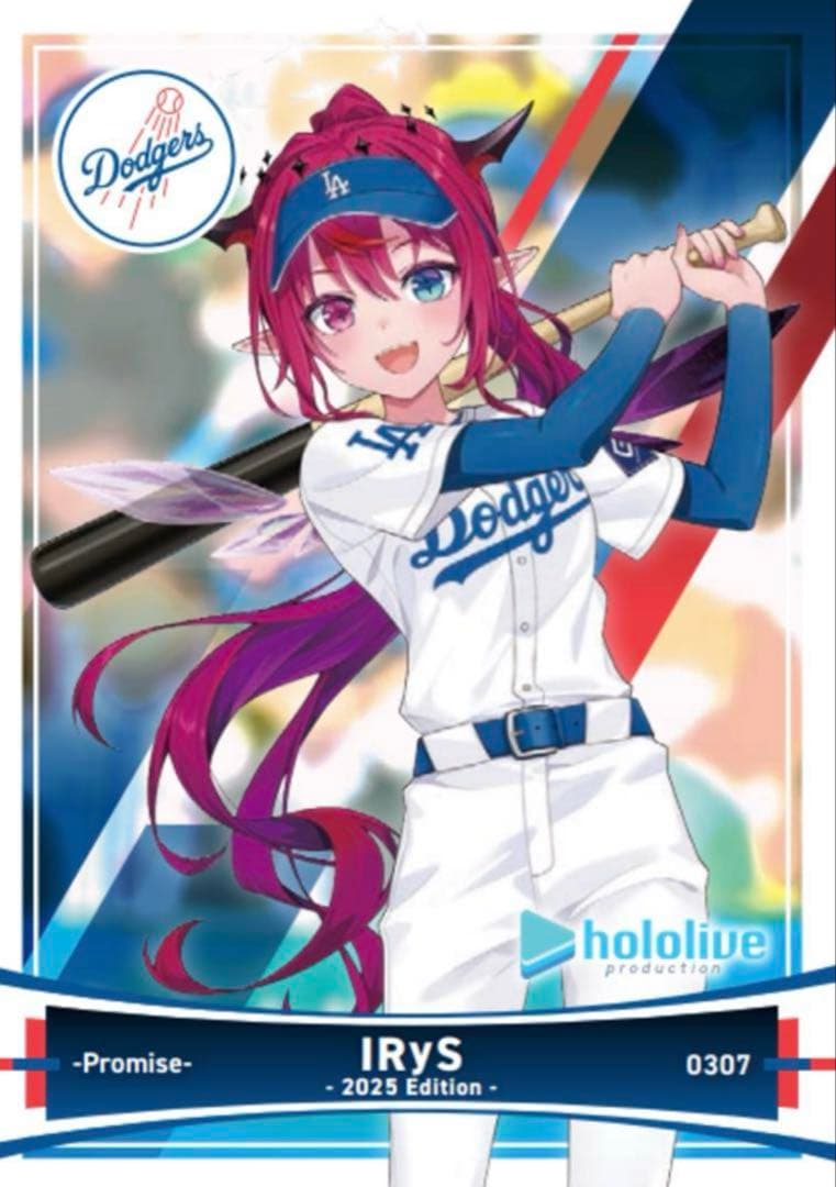 最速発送　ドジャース　ホロライブ　プロモ　3枚セット　未開封　hololive