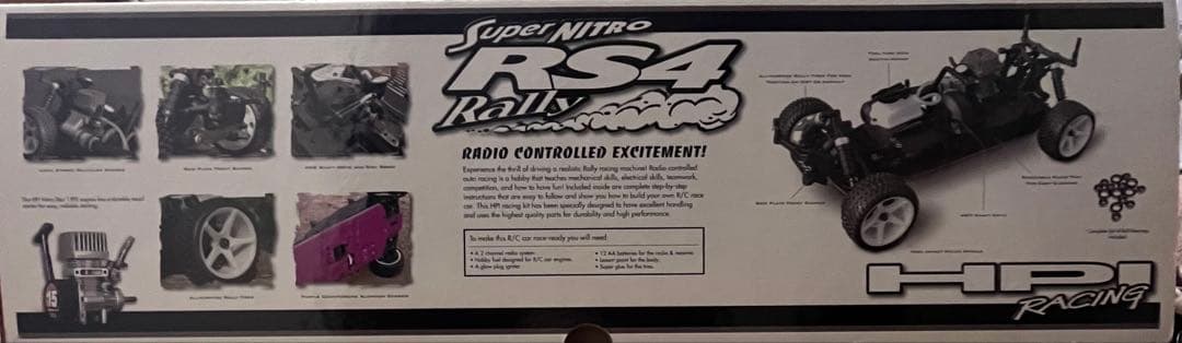 super nitro rs4 rally エンジンカー
