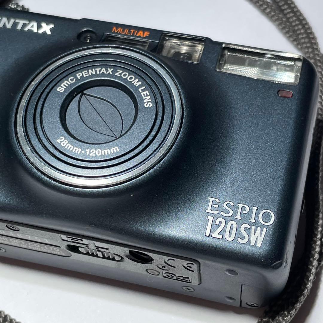 PENTAX ESPIO 120SW 青 フィルムカメラ ペンタックスPENTAX