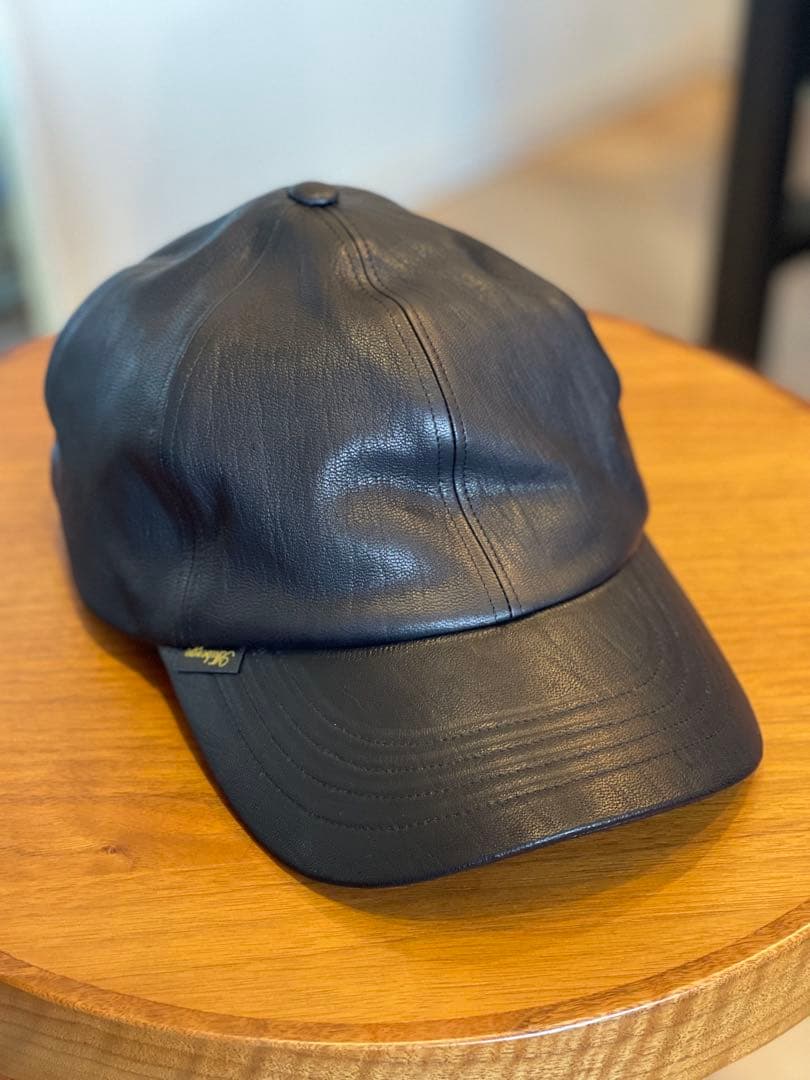 新品】AUBERGE 25aw レザーキャップ CAP CUIR