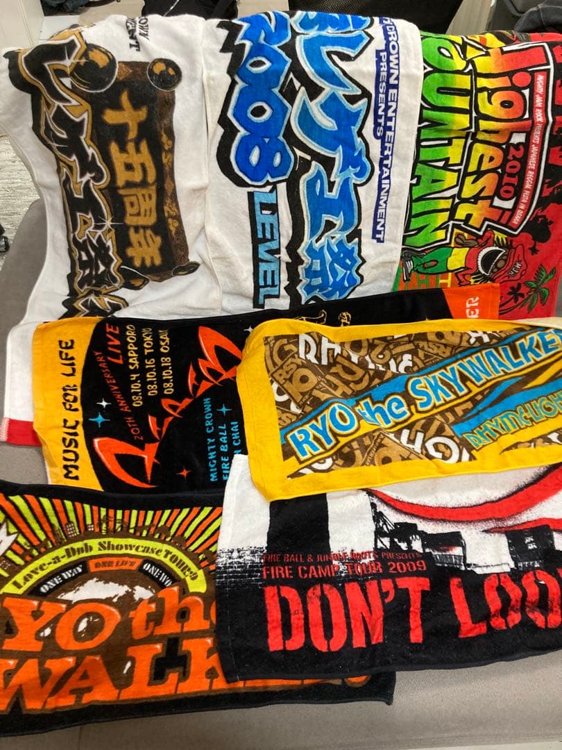 横浜レゲエ祭など タオル7枚セット - メルカリ