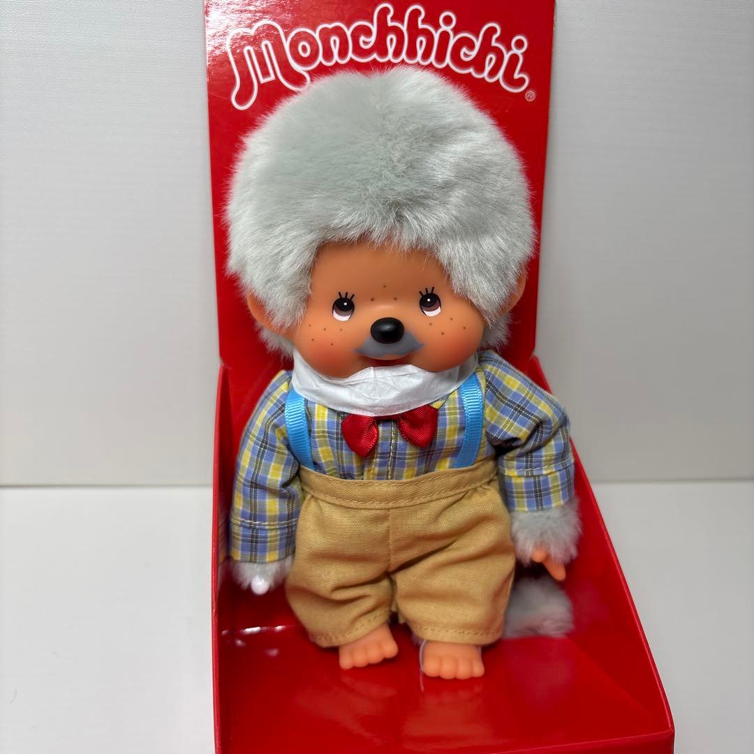新品 おじいさん EU限定 モンチッチ monchhichi 4343