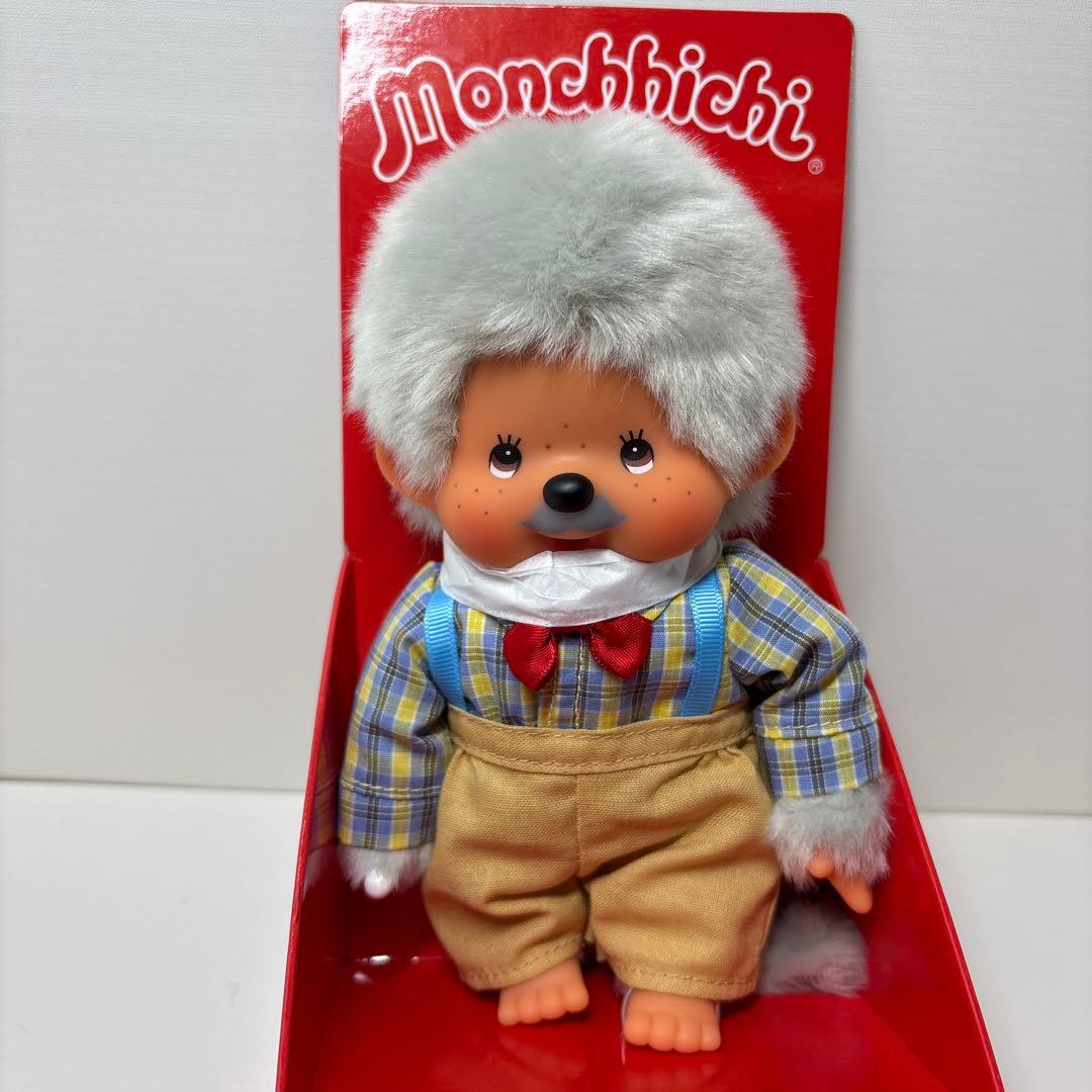 新品 おじいさん EU限定 モンチッチ monchhichi 4343