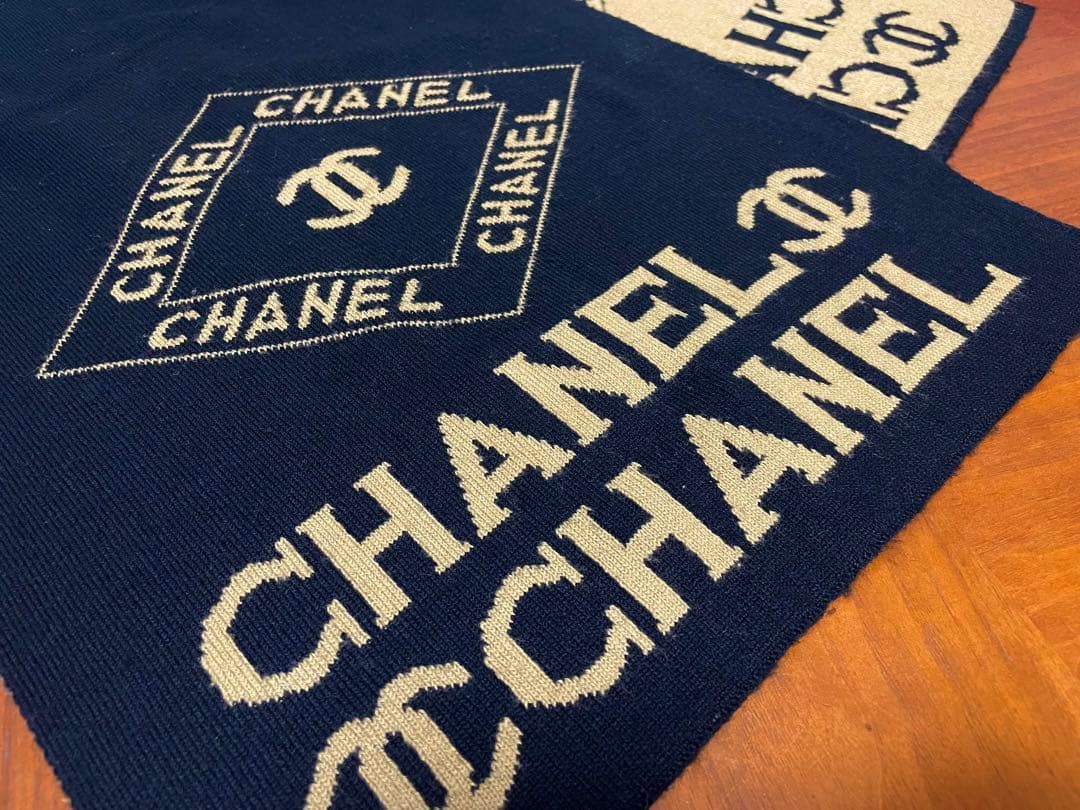 CHANELシャネル︎ノベルティマフラー︎