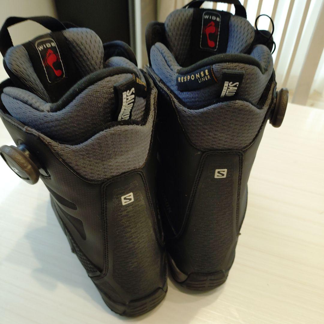 Salomon Response ブラック スノーボードブーツ