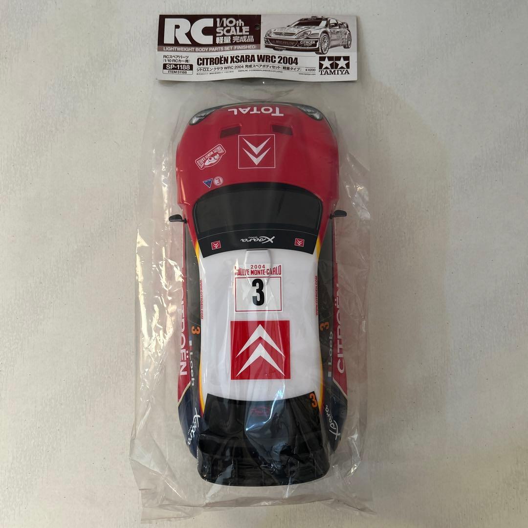 タミヤRC 1/10 シトロエン クサラ WRC 2004 完成品ボディ - メルカリ