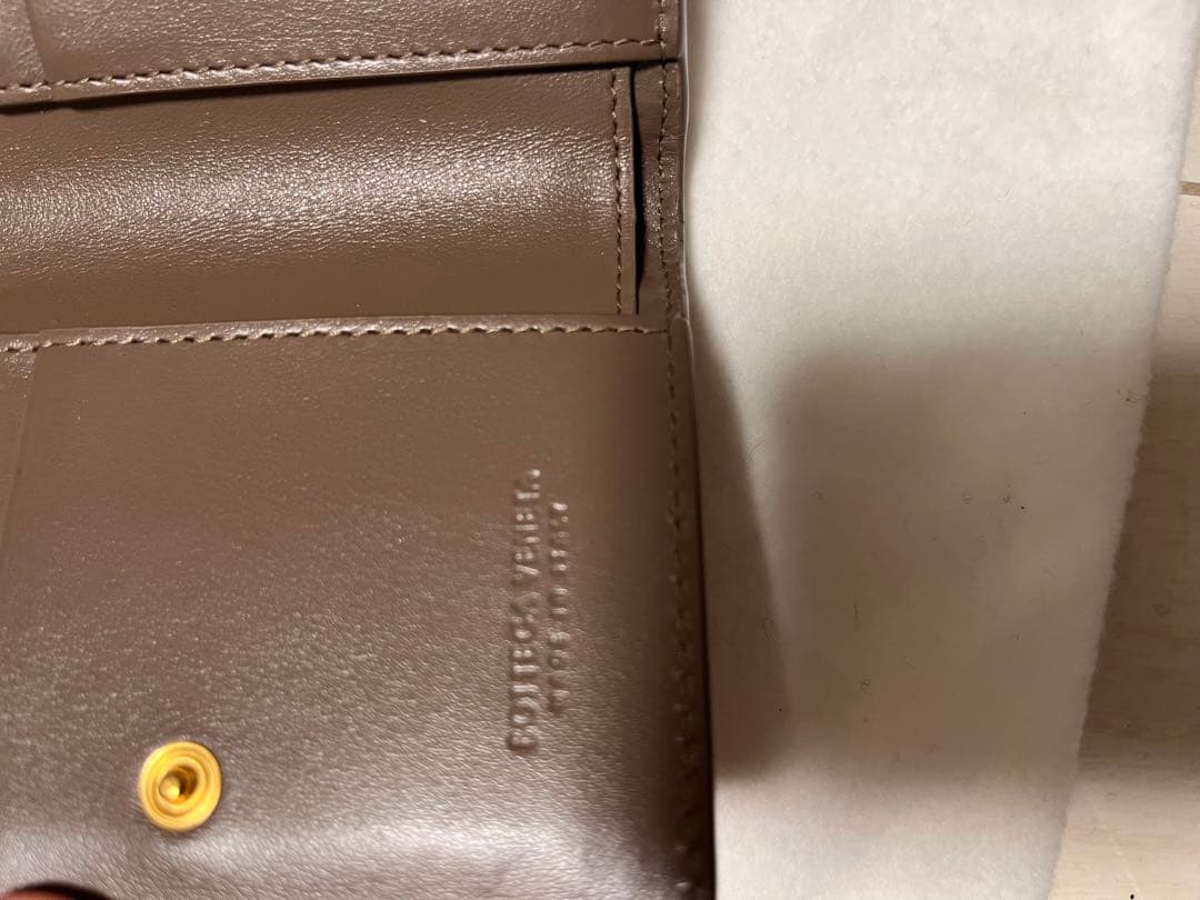 BOTTEGA VENETA ブラウン 二つ折り財布