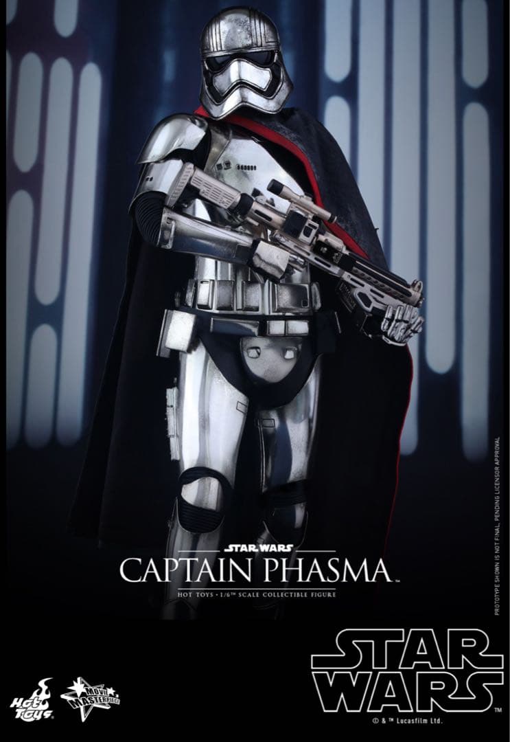 【美品】 スター・ウォーズ　フォースの覚醒　キャプテン・ファズマ