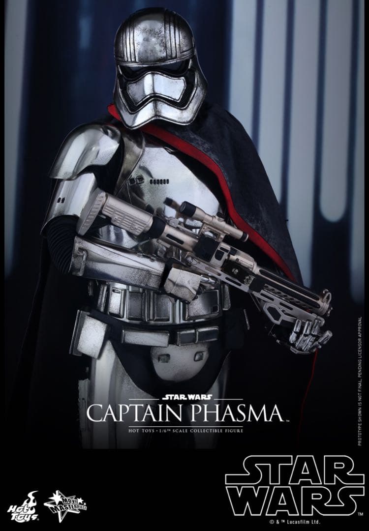 【美品】 スター・ウォーズ　フォースの覚醒　キャプテン・ファズマ