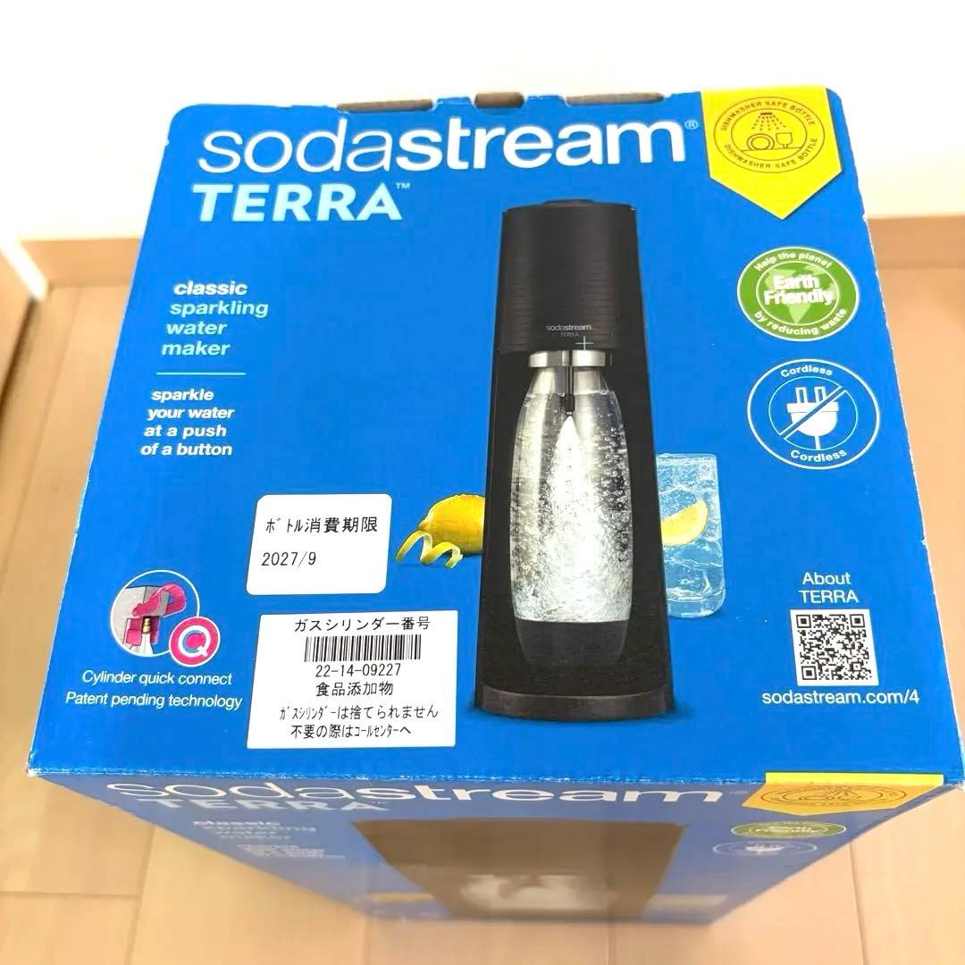 【新品】sodastream TERRA ブラック SSM1087