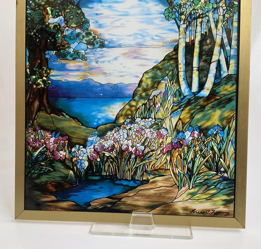 ルイス・C・ティファニー レインボー 虹 ステンドグラス グラスマスターズ