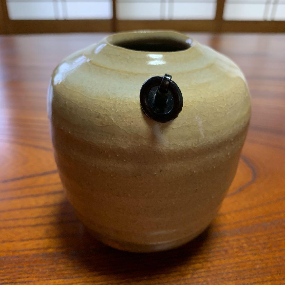 児島塊太郎作　唐津掛花入④