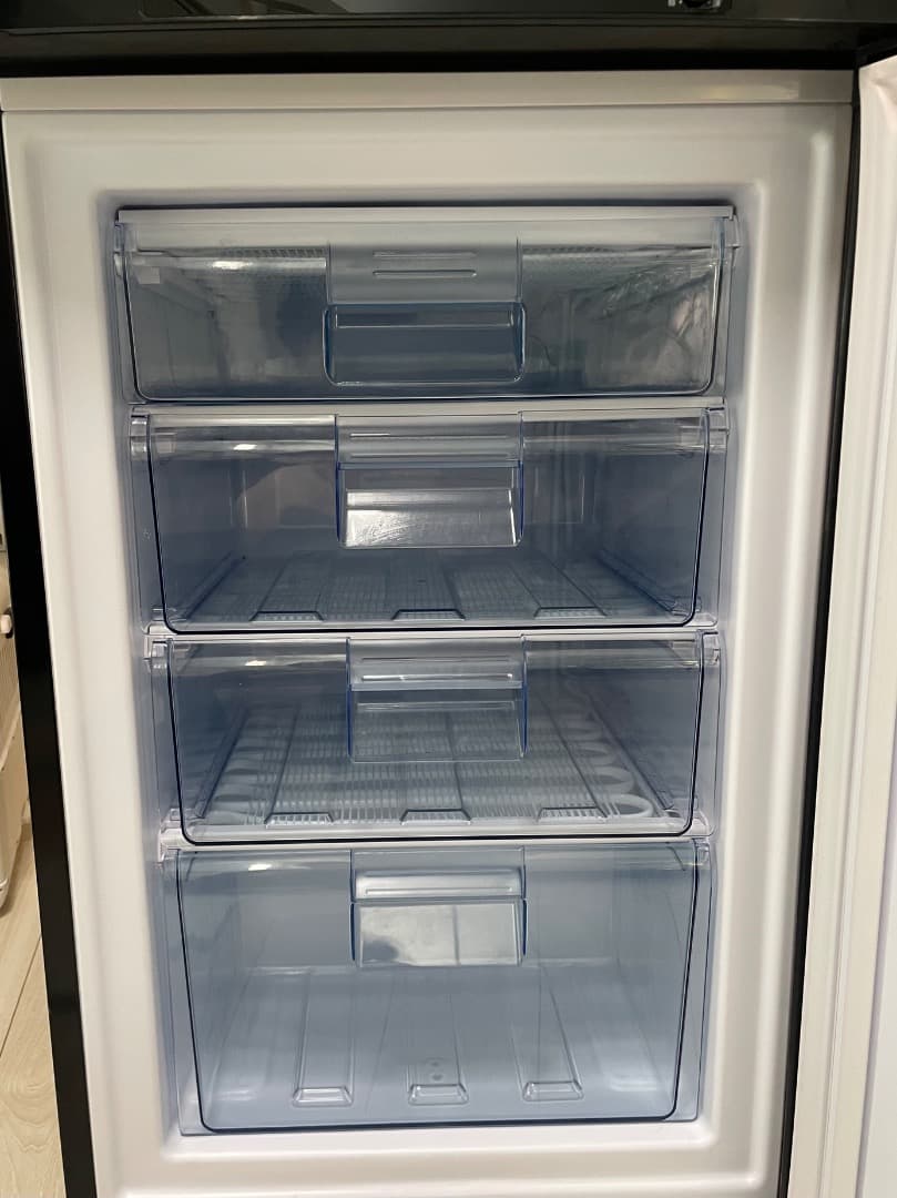 【2022年製】アイリスオーヤマ 冷凍庫 85L IUSD-9B-B ブラック