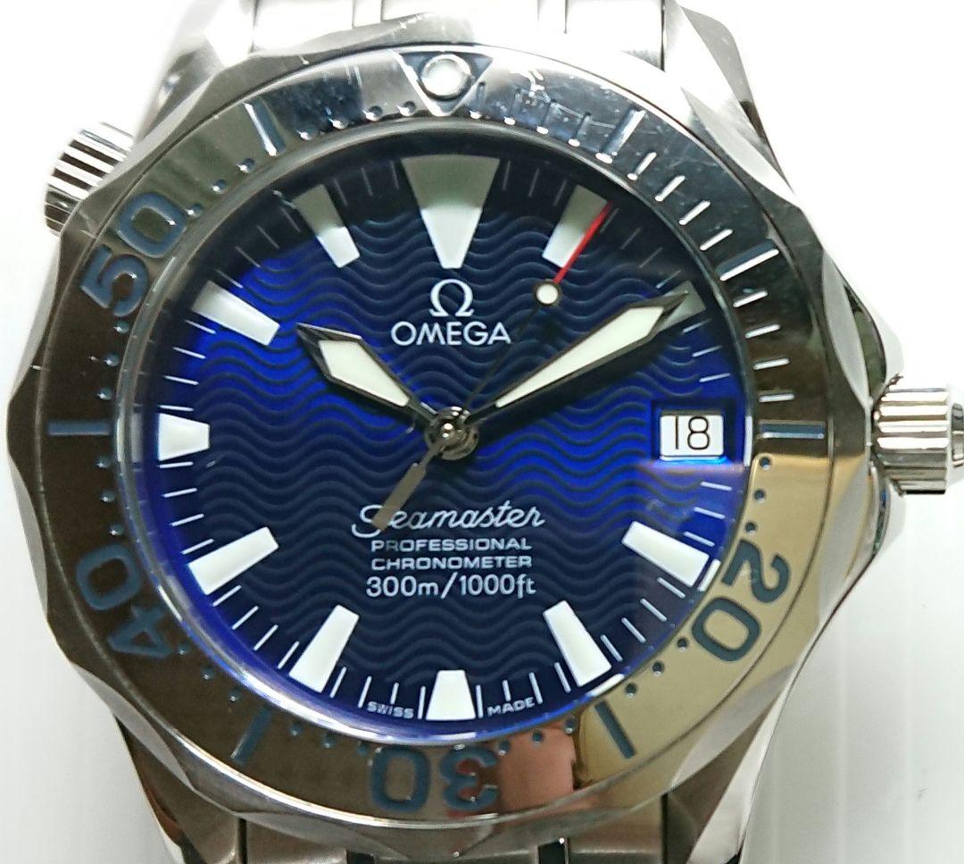 光*3様 オメガ☆シーマスタープロフェッショナル☆300m☆36㎜☆自動巻き☆ブ