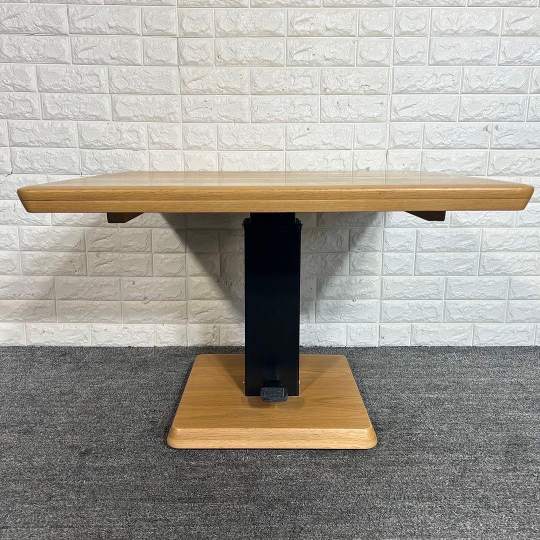 昇降式テーブル 机 ダイニング リビング 食卓 家具 インテリア F069