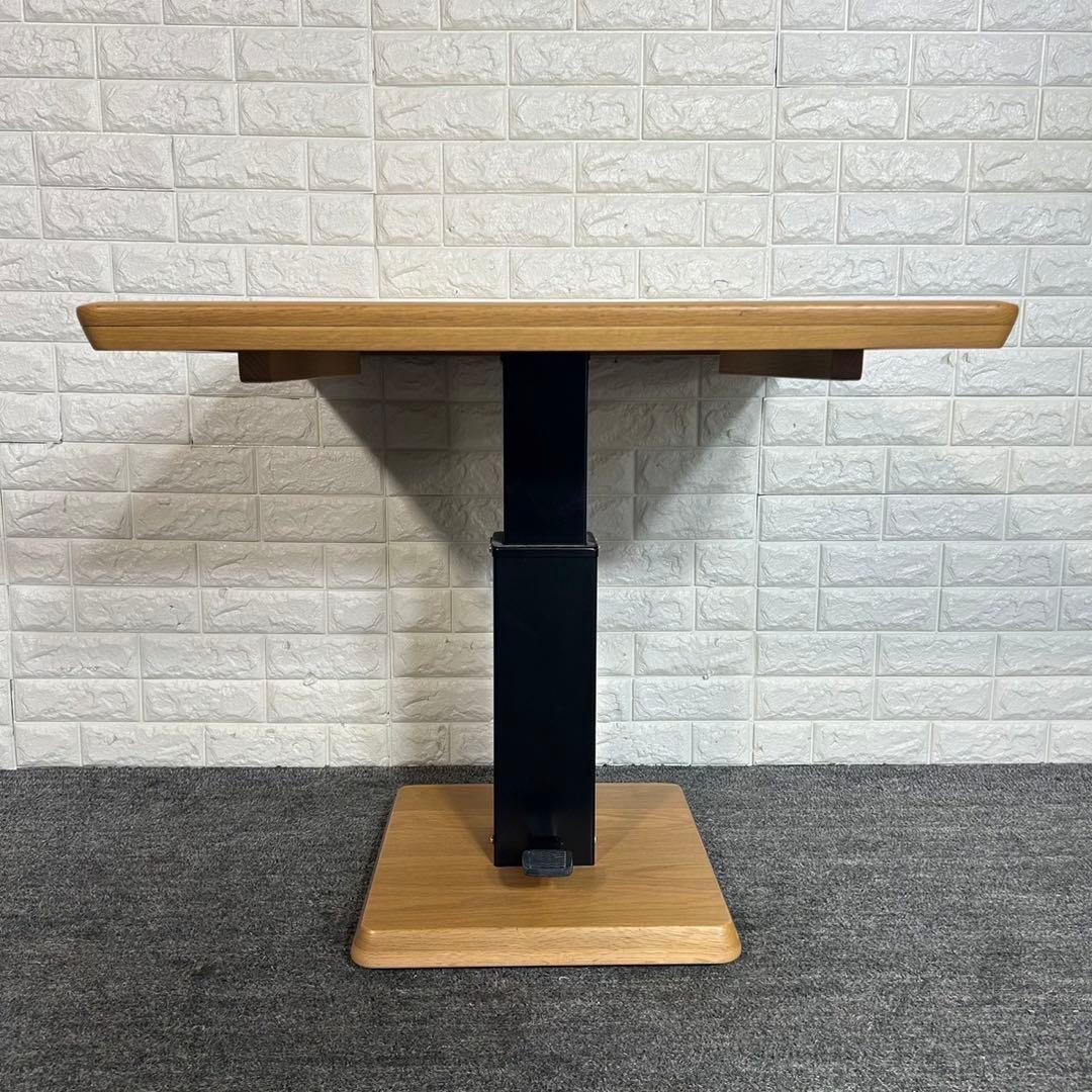 昇降式テーブル 机 ダイニング リビング 食卓 家具 インテリア F069