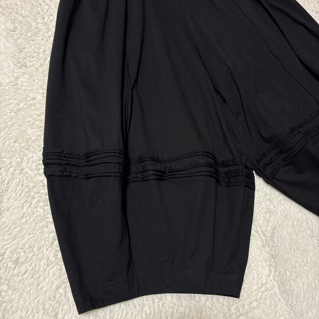 【美品】MOYURU 萌　バルーンパンツ　センソユニコ　ブラック　ゆったり