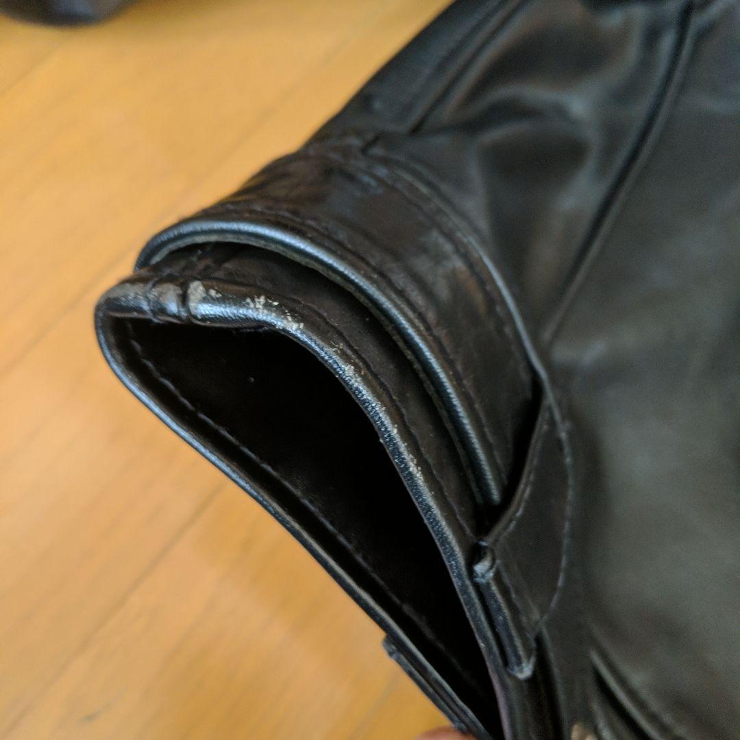 馬皮☆ ホースハイド】 本革 ポリスマンジャケット ハーレーダビッドソン M