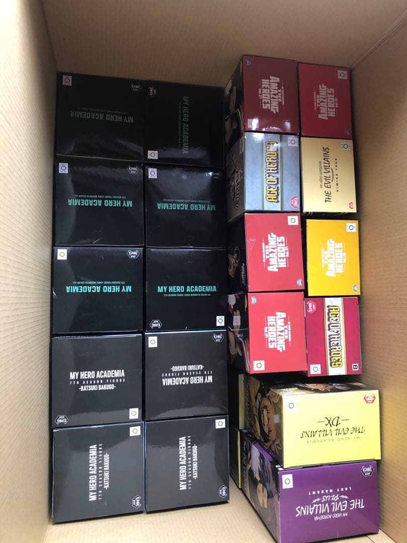 ヒロアカ　フィギュア　デク　爆轟　轟　トガヒミコ　ミルコ　ホークス　59個