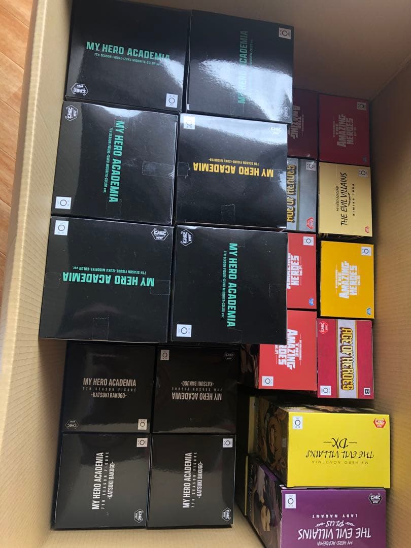 ヒロアカ　フィギュア　デク　爆轟　轟　トガヒミコ　ミルコ　ホークス　59個