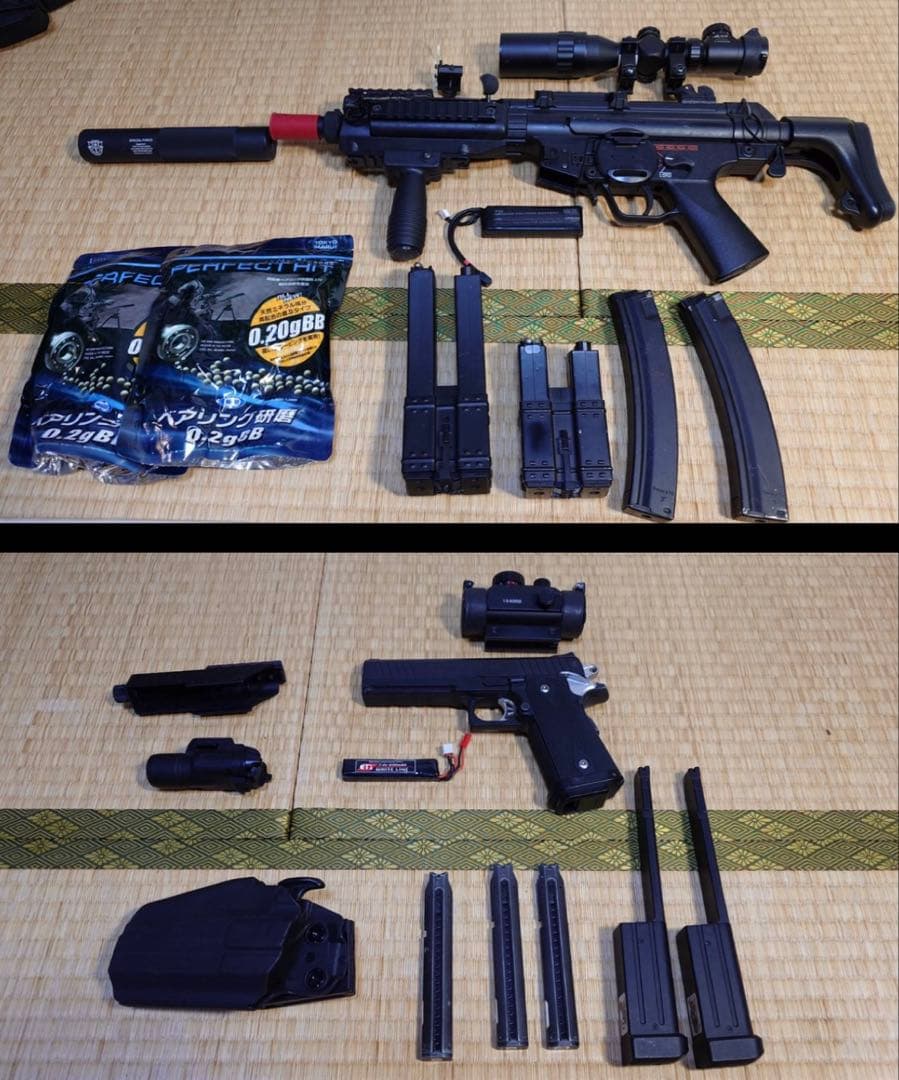 中古】サバゲー ミリタリー 装備 まとめ売り □サバゲー ミリタリー