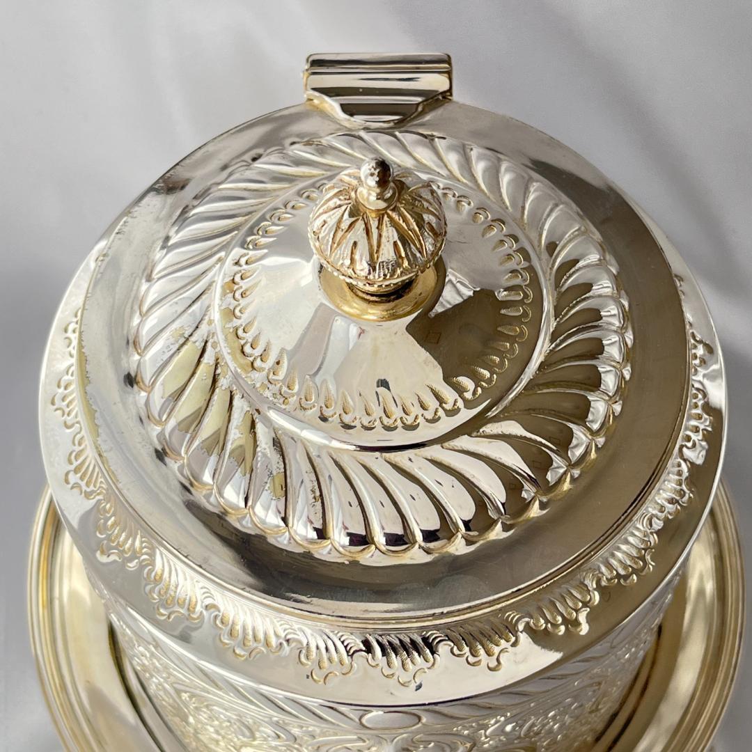 【Lee & Wigfull 】ビクトリアンのビスケットバレル /クッキージャー