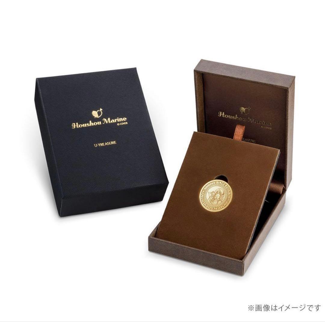 宝鐘マリン 記念 シルバー（イエローゴールドコーティング）