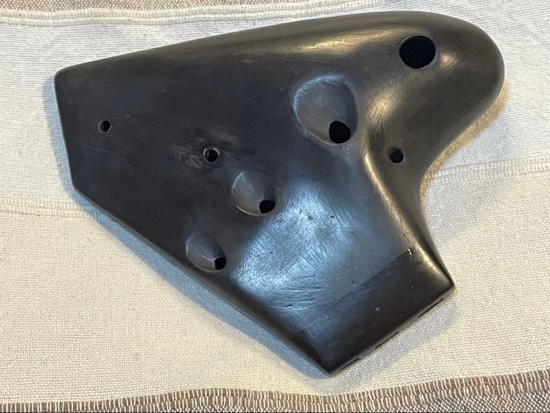 陶磁器製 トリプルオカリナ AC ハードケース付き