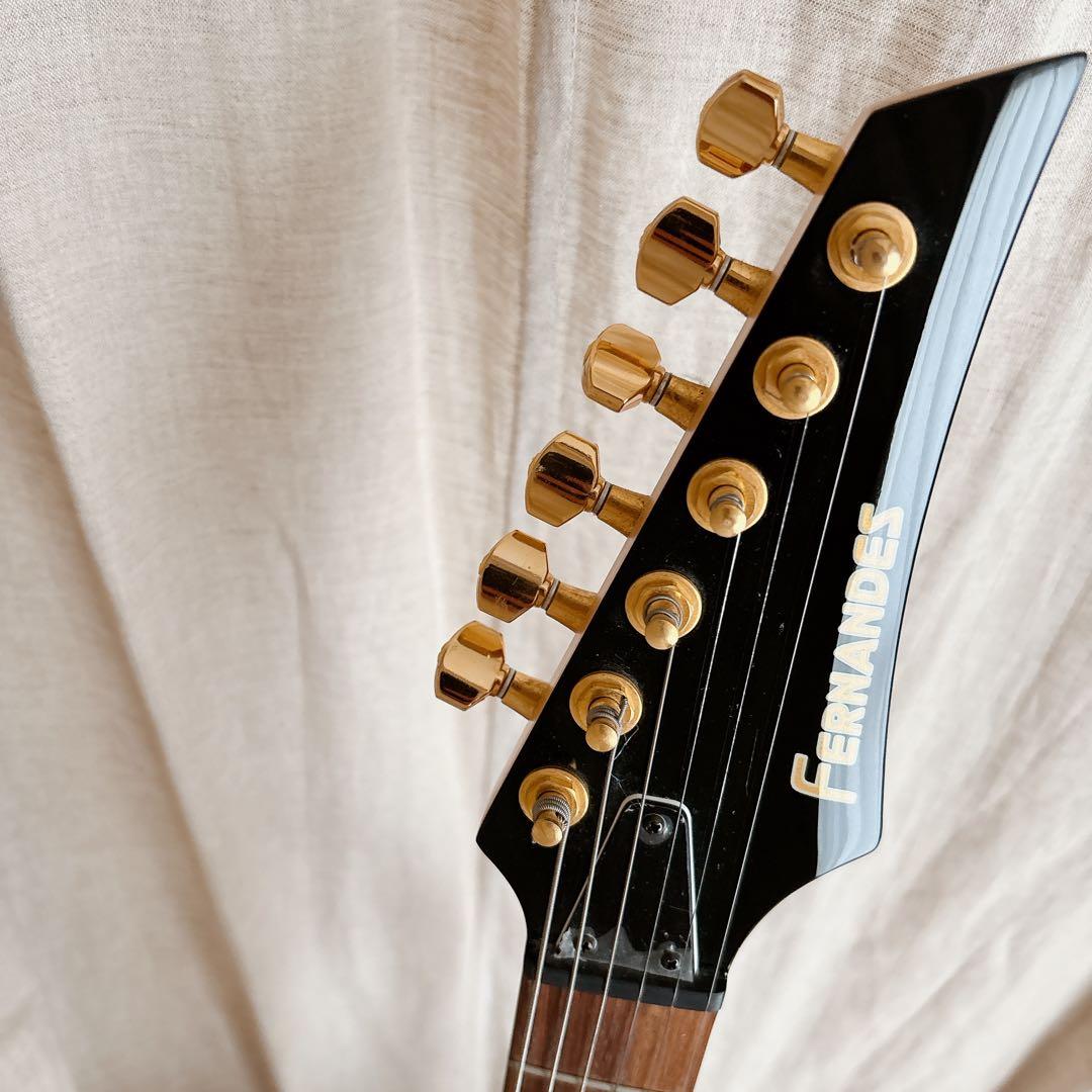 FERNANDES FA-10 エレキギター アーム付 説明書・ストラップ付 ホビー