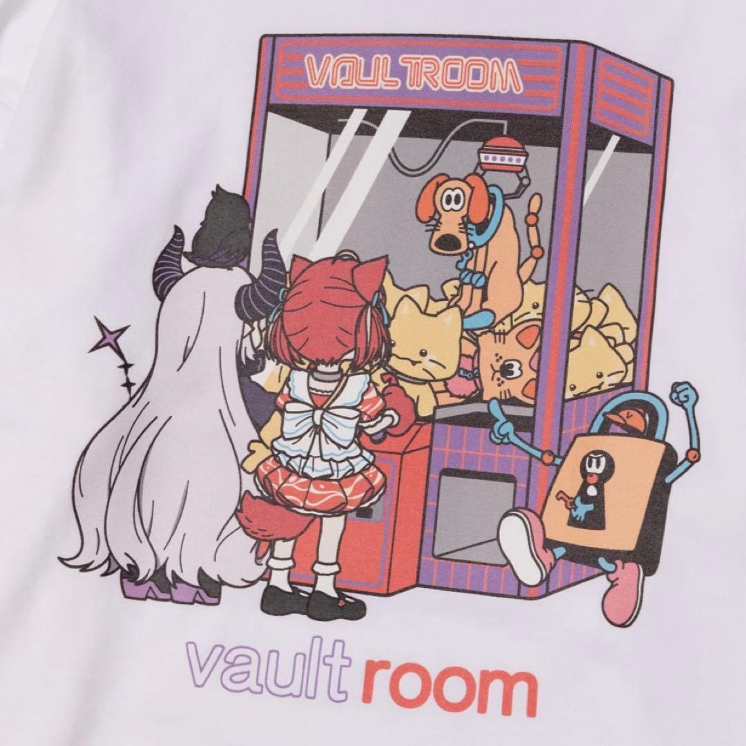 vaultroom × LAPKARU L/S TEE WHITE 白 Tシャツ