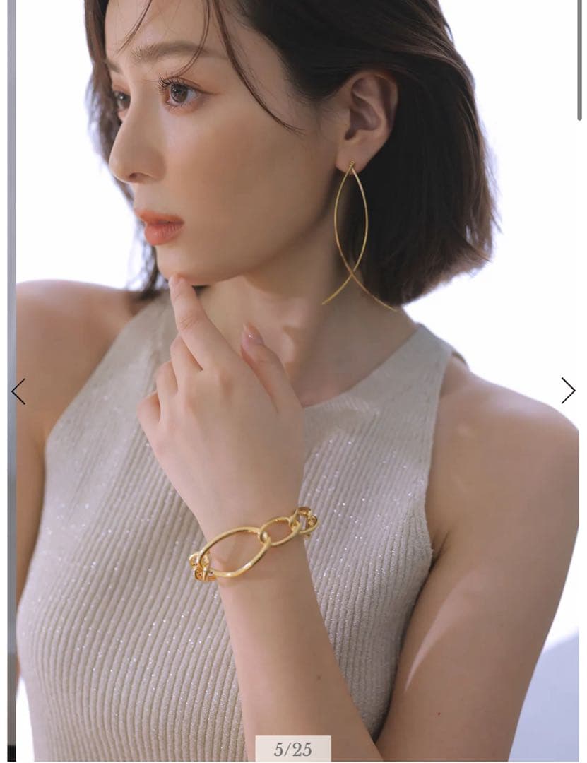 アメスリラメニットトップ