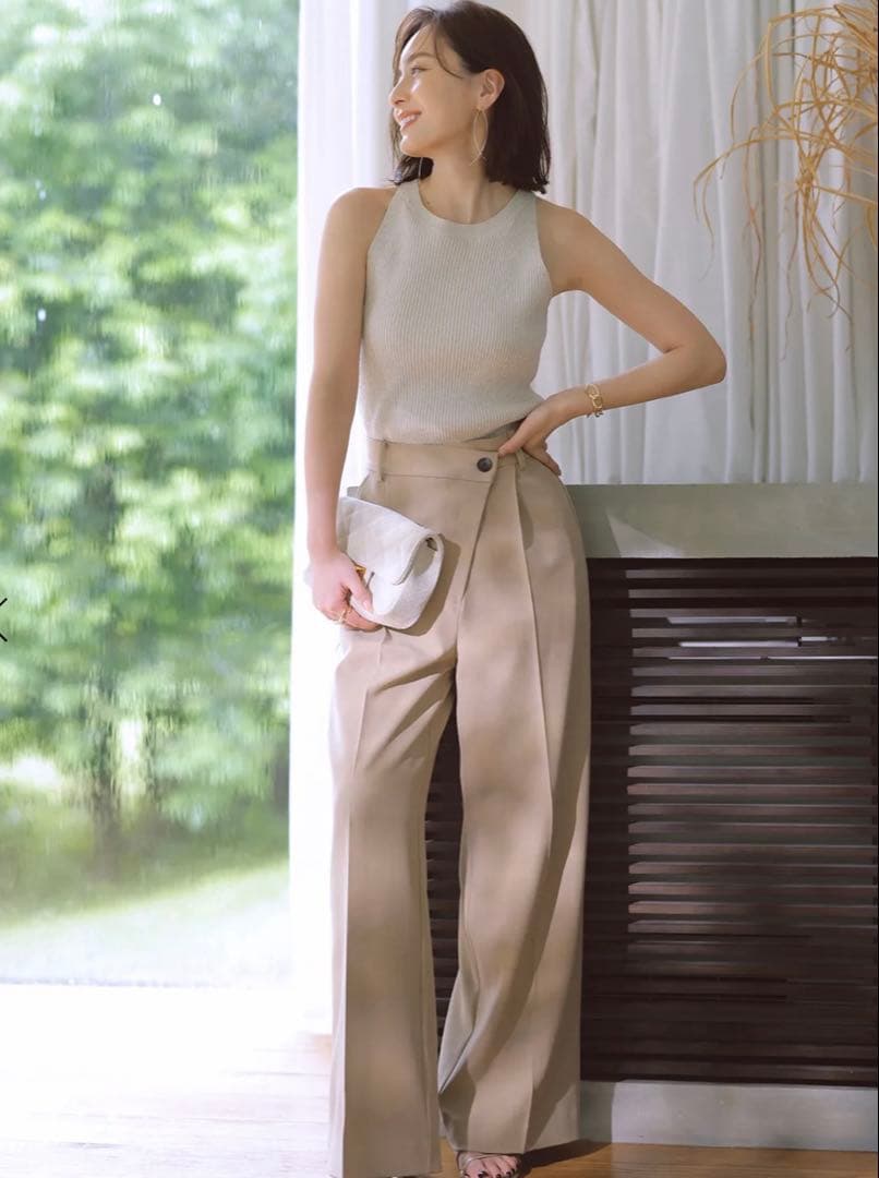 アメスリラメニットトップ