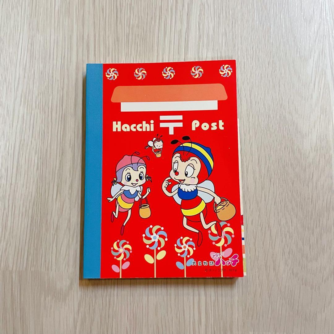 希少未使用】90s 平成レトロ みなしごハッチ シール メモ帳 当時物