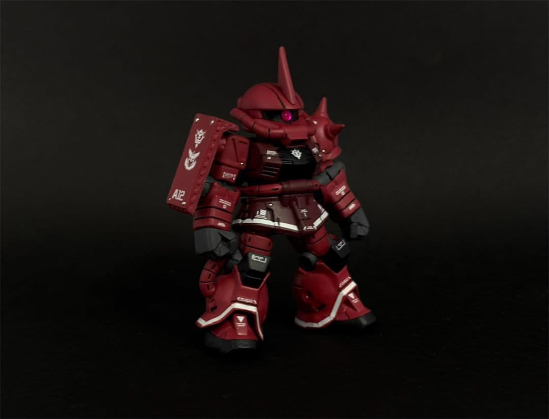 ホ*オ様 モビルスーツアンサンブル ザクII(シャア専用機) 全塗装